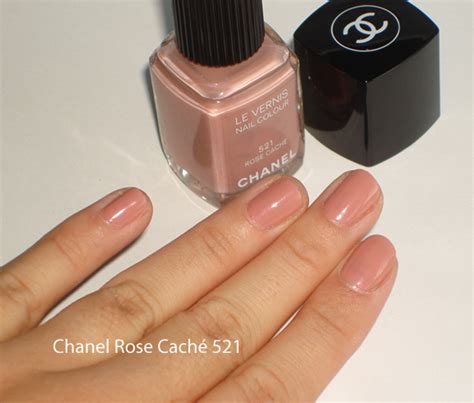 Chanel Rose Cache Le Vernis Nail Colour Product Info 